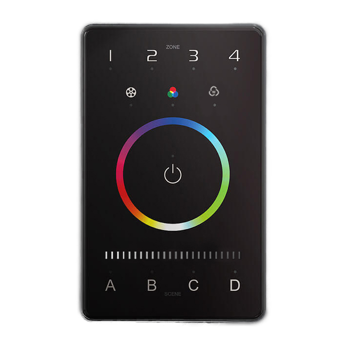 E.CNT.001 - RGBW Controller 16DMX Ch. 12-24Vdc