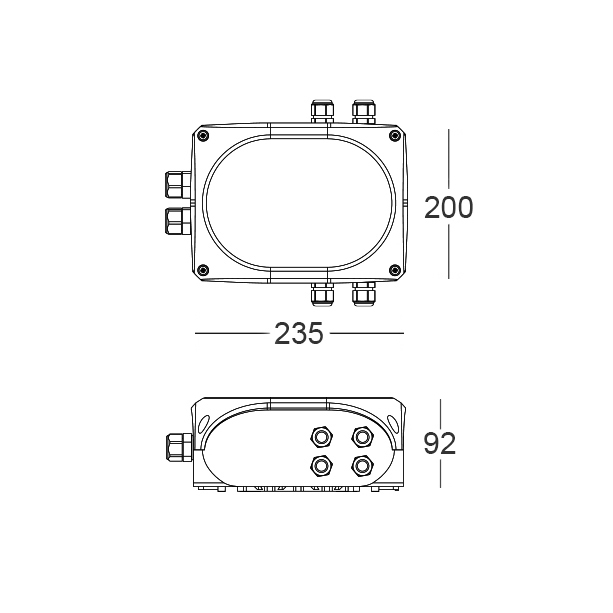 HUB.24V.001.CA - Hub 70W 24Vdc IP66<br>CASAMBI