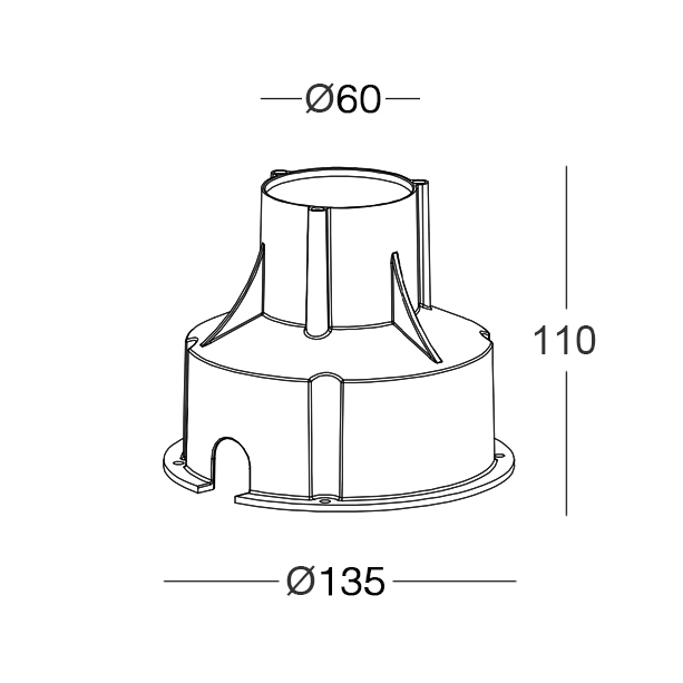 KIT.024 - Kit cassaforma interrata per paletto